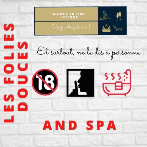 Suite Les Folies Douces & Spa By Nancyintimelounge Eksteriør billede